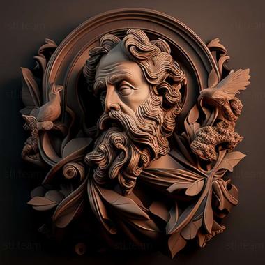 3D model baroque (STL)